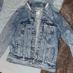light wash jean jacket